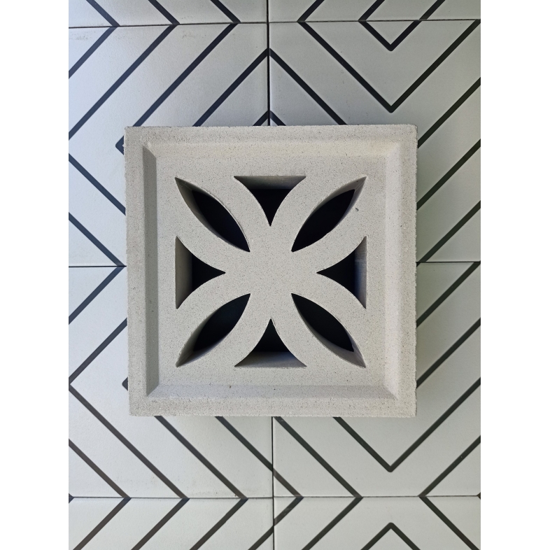 GẠCH BÔNG GIÓ HOA 4 CÁNH