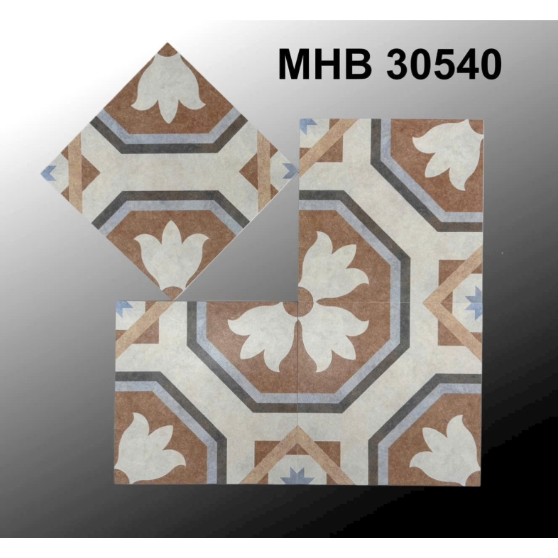 GẠCH BÔNG CỔ ĐIỂN 300X300MM GB 30540