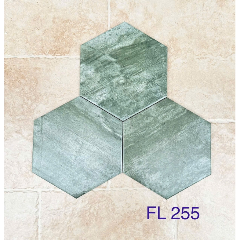 Gạch Lục Giác 20x23cm Màu Xanh Lục Bảo LG 255