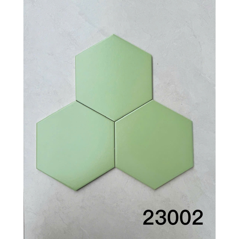 Gạch Lục Giác 20x23cm Màu Xanh Cốm LG 23002