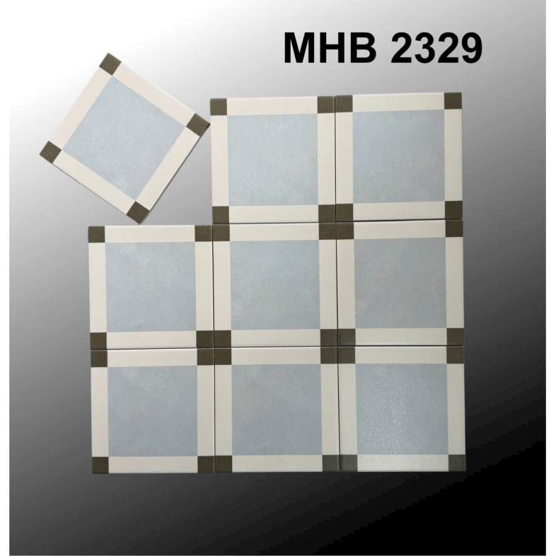 Gạch Bông Porcelain Cổ Điển 200x200 – Màu Sắc Bền Đẹp GB 2329