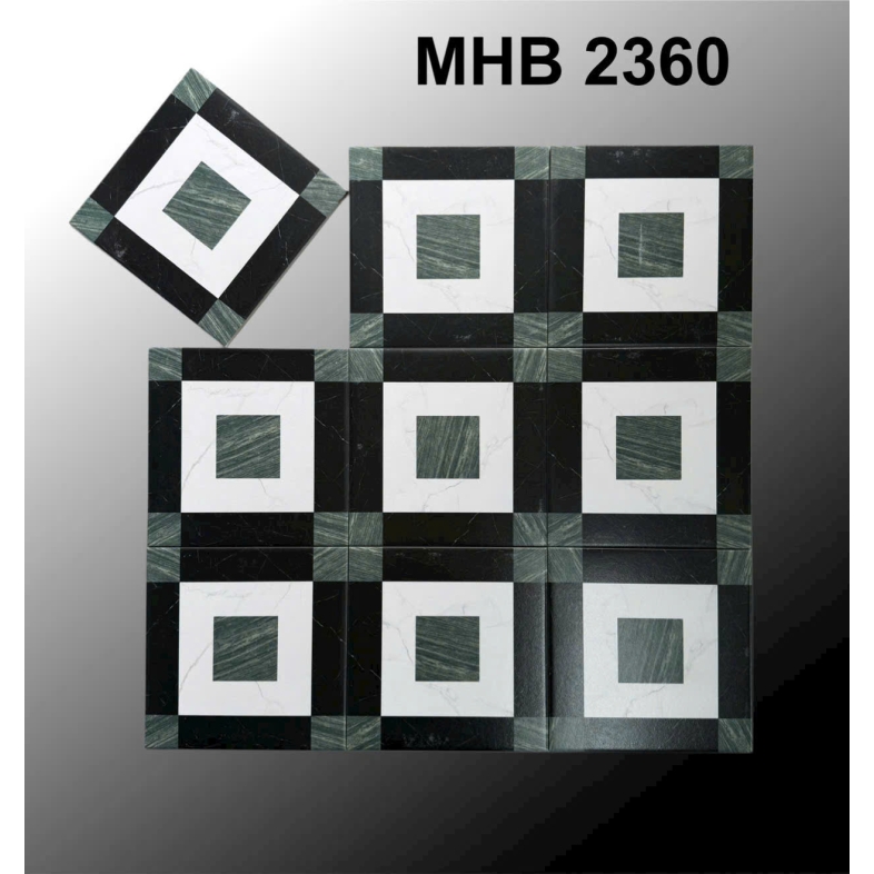 Gạch Bông Vintage 20x20cm – Lý Tưởng Cho Homestay & Studio GB 2360