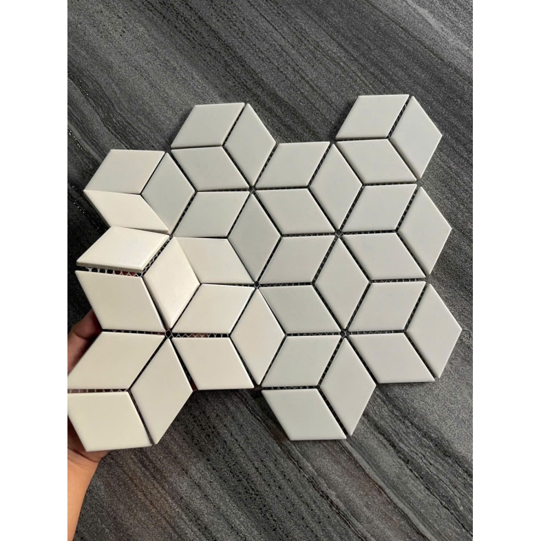 Mosaic Kim Cương Trắng MHG 368 – Đẳng Cấp, Tinh Tế