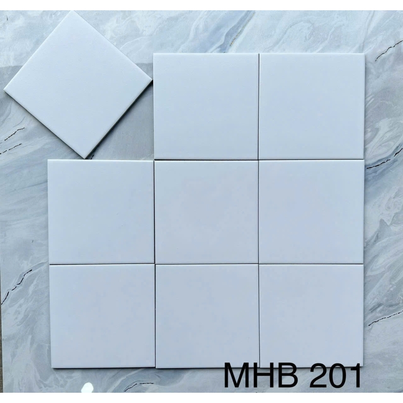 Gạch bông xám trắng tinh tế 200x200mm GB 201