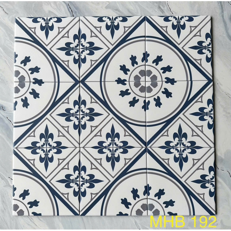 Gạch bông hoa dây kiểu pháp 200x200mm GB 192