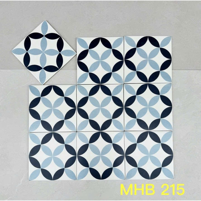 gạch bông 200x200mm họa tiết vintage GB 215