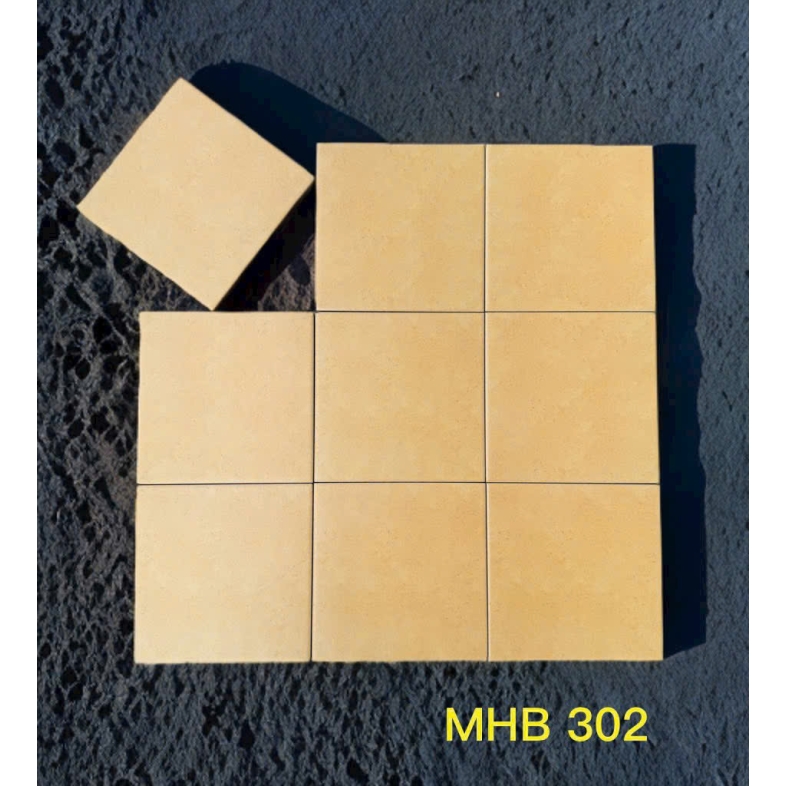 Gạch bông 200x200 – Hoa văn vàng kem sang trọng GB 302