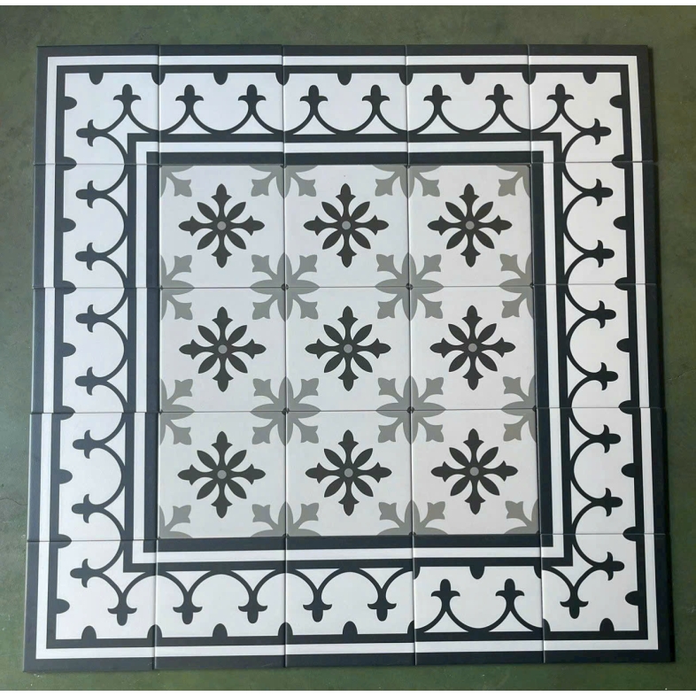 GẠCH VIỀN VÀ GÓC ĐẸP CHO GẠCH BÔNG 200X200MM