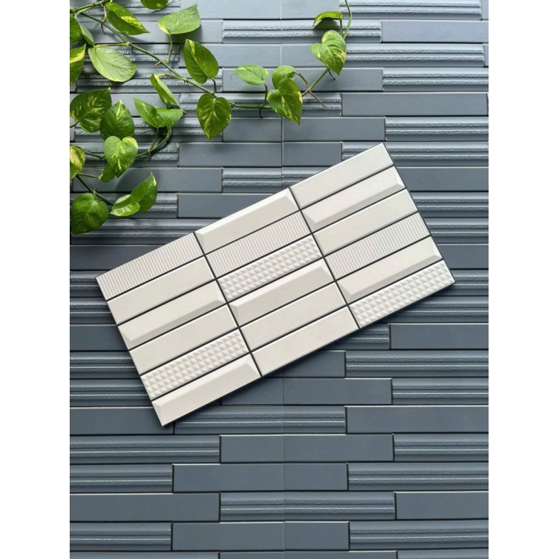 GẠCH VIỆT NHẬT 25X50CM – Trắng Sương Mai VT 1904