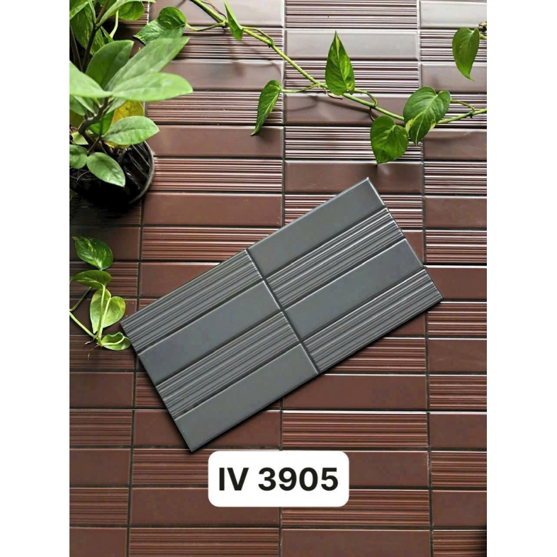 Gạch ITO 20x40cm Xám Vân Đá Hiện Đại IV 3905