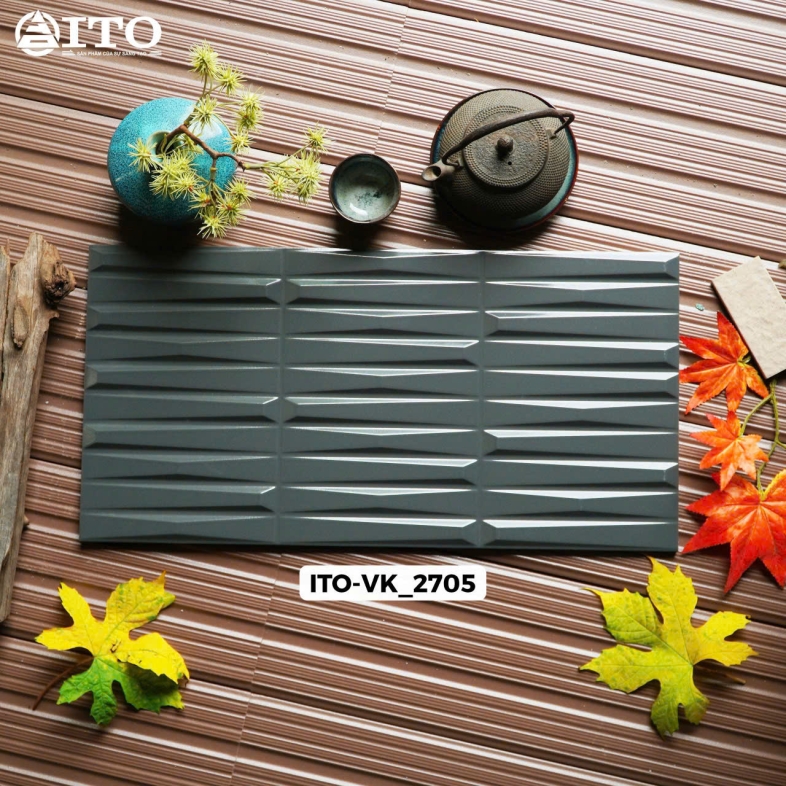 Gạch 25x50cm ITO Kuroishi – Vân Đá Xám Tự Nhiên VK 2705