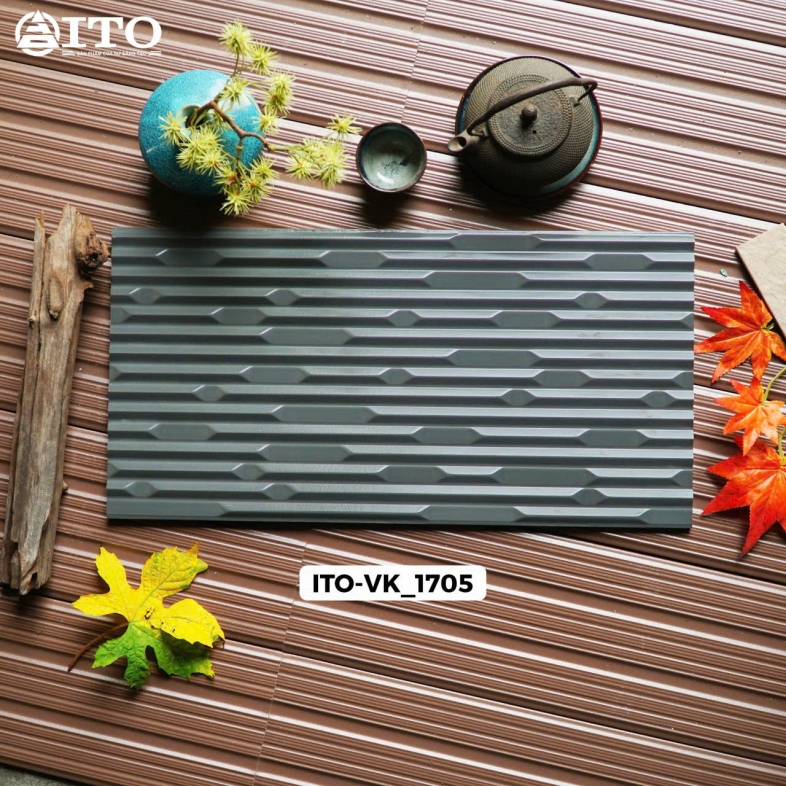 Gạch ITO Seiji 25x50cm – Vân Đá Xám Lạnh VK 1705