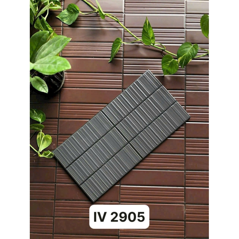 Gạch ITO 20x40cm Xám Vân Xi Măng Tối Giản IV 2905