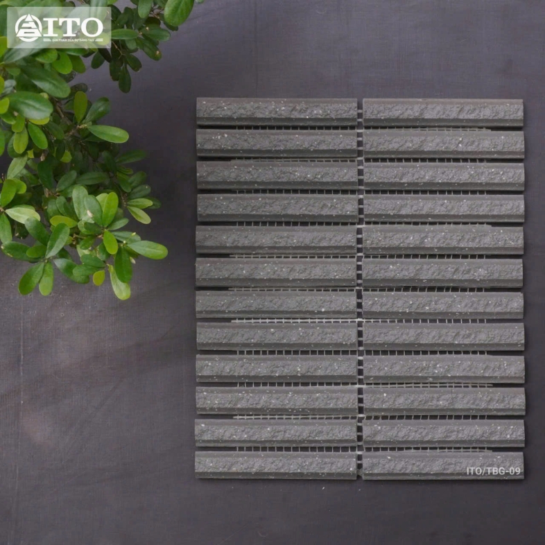 ITO Moss Gạch vỉ TBG 245x285mm Phong cách Nhật Organic