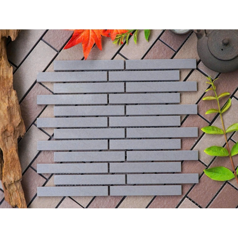 Gạch Vỉ VKK 1908  Xám Định Hình 290x295mm – Dáng Chip 20x145mm