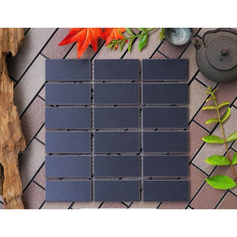 Gạch Vỉ VBK 919 Đen Sắc Nét 300x300 – Phong Cách Công Nghiệp