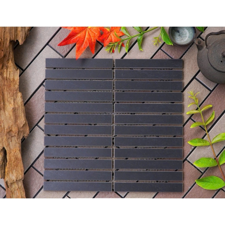 Gạch Vỉ AEC 5507 Đen Sắc Nét 300x300 – Phong Cách Công Nghiệp (Industrial)