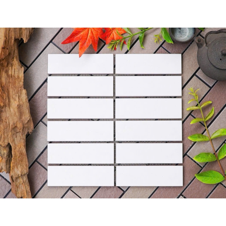 Gạch Vỉ  KFC 02 Trắng Sương Mai 300x300 – Phong Cách Hiện Đại