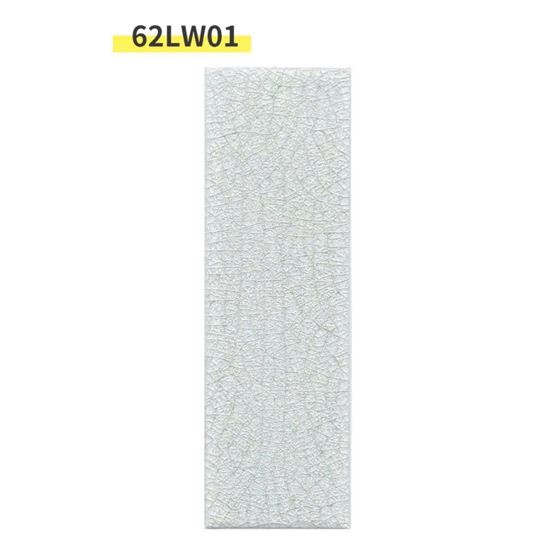 Gạch Thẻ Rạn 6x20cm Trắng Sứ – Kyoto White 62LW01