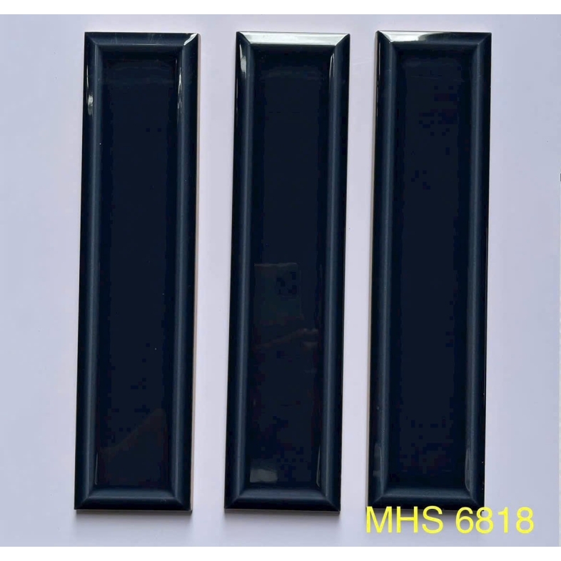 Gạch thẻ 75x300 Xanh coban Aqua 6818