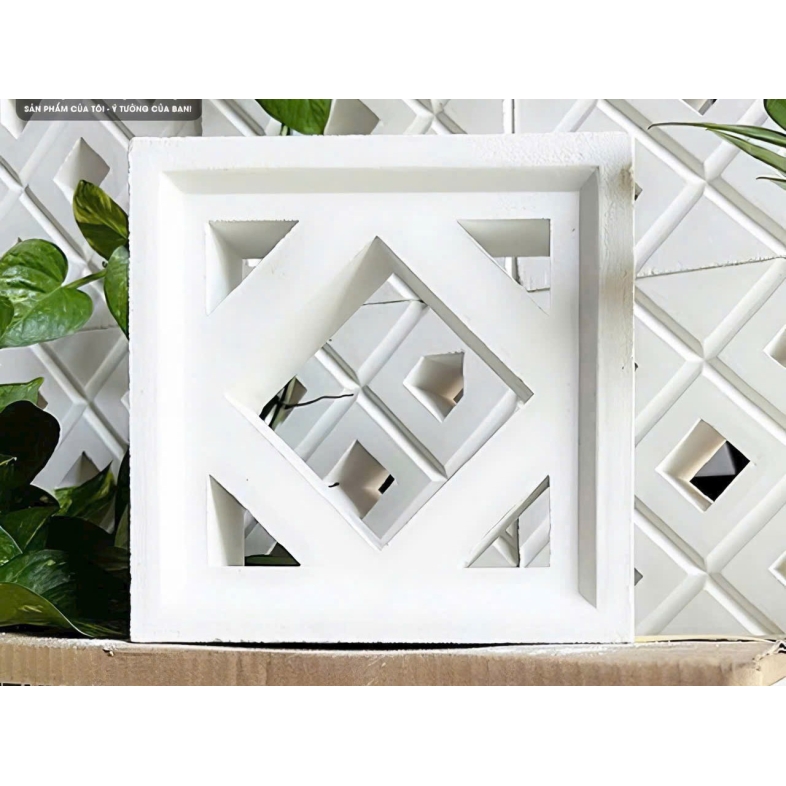 Gạch Bông Gió Kim Cương GB 809