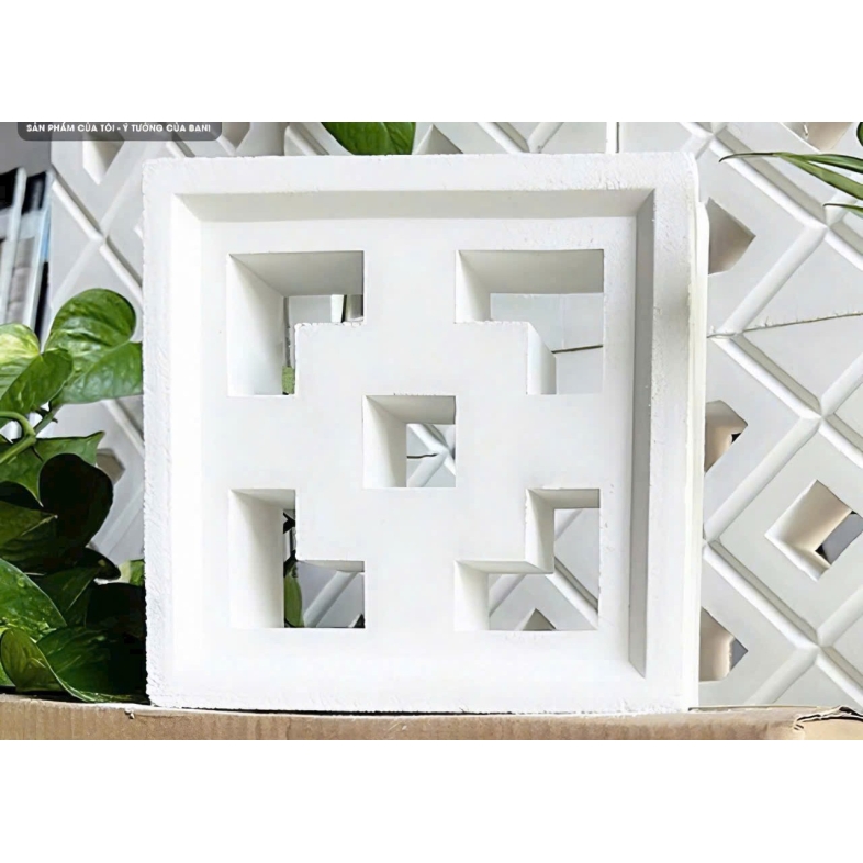 Gạch Bông Gió Chữ Thập GB 805