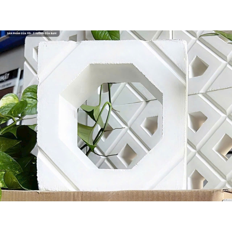 Gạch Bông Gió Tròn GB 816