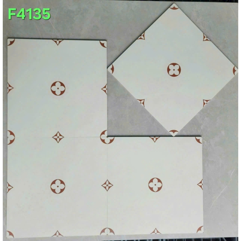 Gạch Bông 40x40cm Họa Tiết Louis Vuitton GB 4135