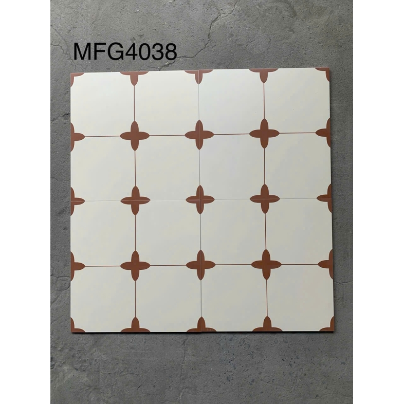 Gạch Bông 40x40cm Hoa Văn Hinhg Học GB 4038