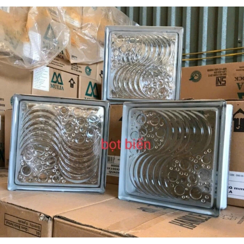 Gạch Kính Lấy Sáng Bọt Biển