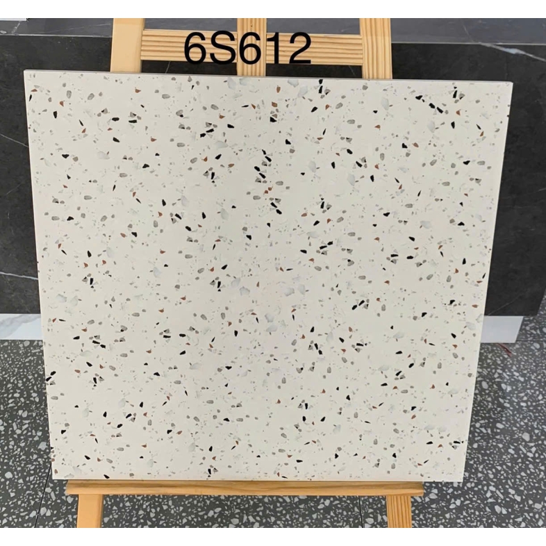 🌿 Gạch Terrazzo Porcelain BH6S612 – Tinh giản nhưng đầy phong vị