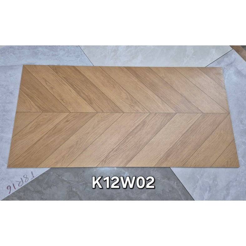 Gạch vân gỗ Antique Walnut 60x120cm K12W02  – Cổ điển sang trọng, chuẩn Indochine