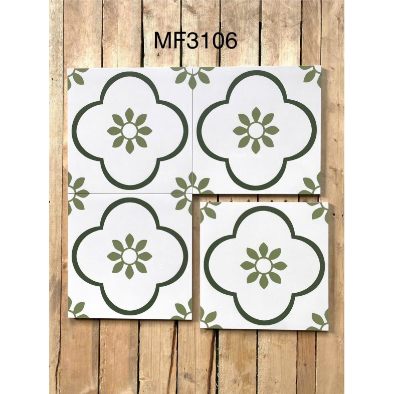 🌿 MF3106 – NÉT THANH LỊCH TỪ HOA VĂN CỔ ĐIỂN 300x300mm BHHOMETILES