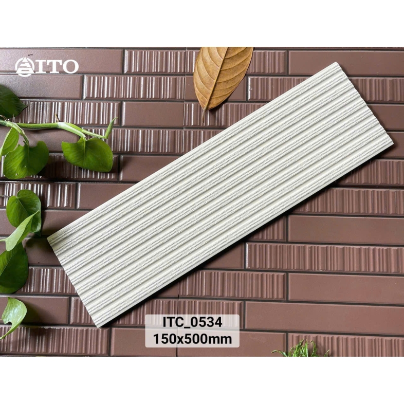 🌤Gạch Trang Trí 15x50cm ITO ITC_0534 – Thanh âm của sự tinh khôi