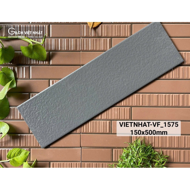 Gạch Việt Nhật 15x50cm VF_1575 – Sắc xám tĩnh tại, hiện đại và tinh giản