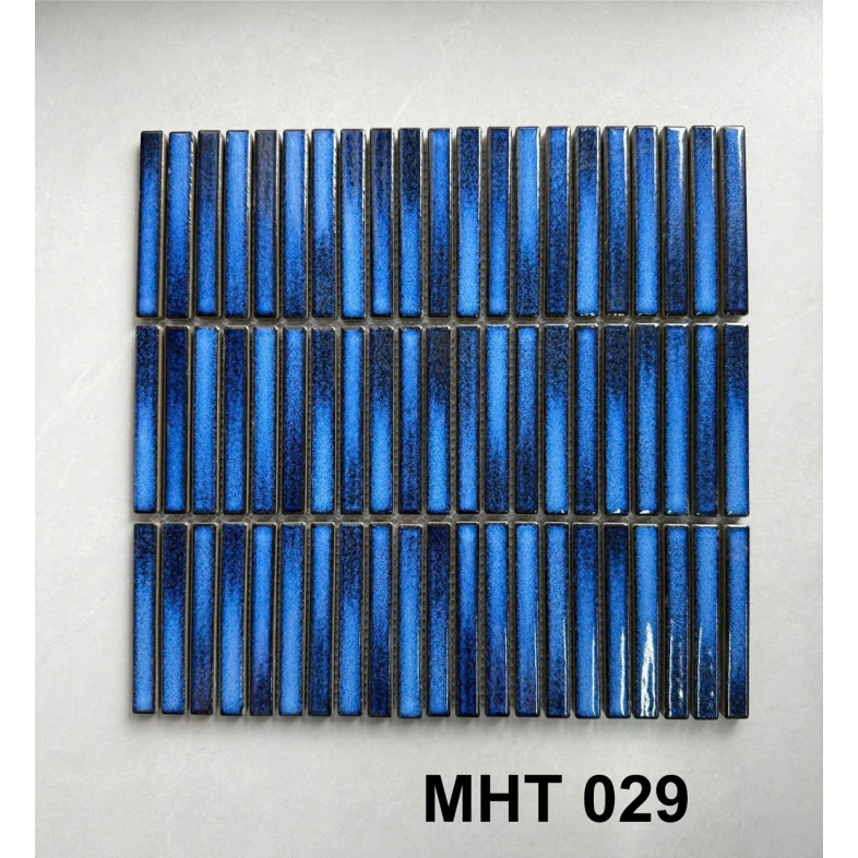 💎 GẠCH MOSAIC MHT 029 – SẮC XANH COBALT HUYỀN ẢO BHHOMETILES